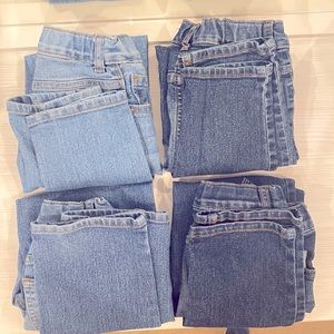 4 Osh Gosh Boys Straight Jeans Size 7R